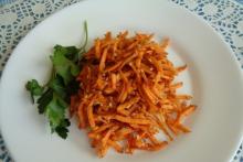 Пряний морквяний салат інгредієнти 1