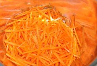 Салат "Смачна морква" інгредієнти 2