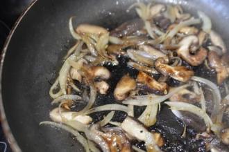 Теплий рецепт з квасолі з грибами інгредієнти 5