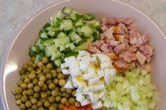 Сімейний салат "На Великдень" інгредієнти 2