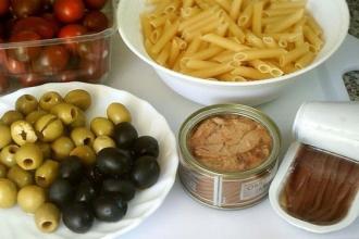 Варіант з пасти з оливками інгредієнти 2