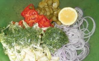 Цибулевий салат інгредієнти 3
