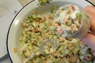 Сімейний салат "На Великдень" інгредієнти 5