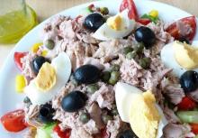 Рецепт з консервованого тунця і овочів інгредієнти 1