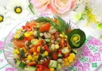 Квасолевий салат по-мексиканськи інгредієнти 1