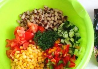 Квасолевий салат по-мексиканськи інгредієнти 3