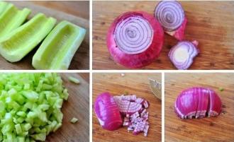 Швидкий салат з овочів і кіноа інгредієнти 4