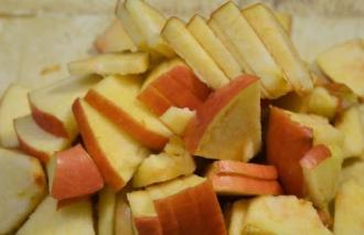 Овочевий салат з квасолею і яблуком інгредієнти 4