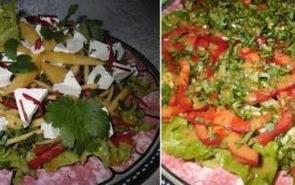 Гострий салат з манго інгредієнти 4