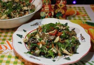 Салат з індички і баклажанів інгредієнти 9