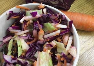 Ошатний овочевий салат інгредієнти 1
