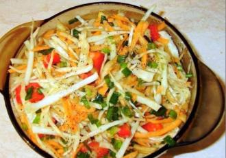 Рецепт салату зі свіжої капусти інгредієнти 1