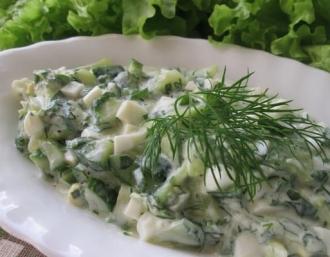 Огірковий салат по-грецьки інгредієнти 1