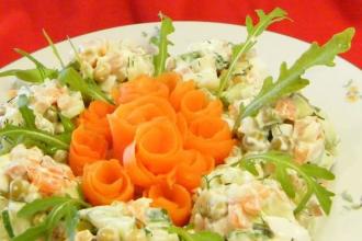 Сімейний салат "До Великодня" інгредієнти 1