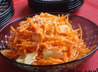 Рецепт з морквою і ананасом інгредієнти 1