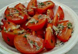 Салат із зимових помідорів інгредієнти 1