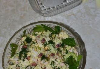 Фісташковий салат інгредієнти 1
