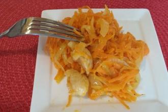 Далекосхідний морквяний салат з куркою інгредієнти 10