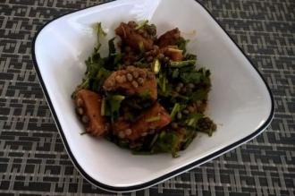 Ароматний гарбузовий салат з кульбабою інгредієнти 17