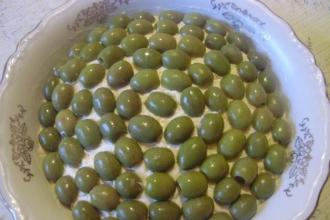 Салат "Мій" з оливками інгредієнти 1