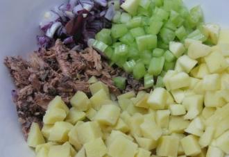 Картопляний салат по-американськи інгредієнти 2