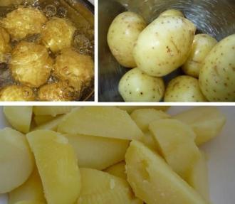 Салат з молодої картоплі інгредієнти 2