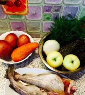 Рецепт з відвареної риби інгредієнти 2