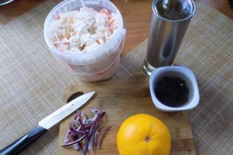 Рецепт з квашеної капусти з апельсином інгредієнти 2
