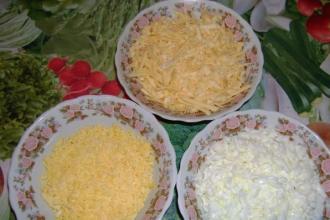 Ювілейний салат "Мімоза" інгредієнти 3