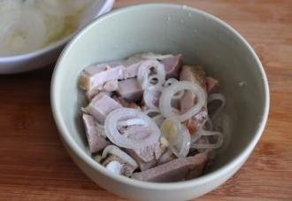 Варена квасоля з маринованої свинини інгредієнти 3