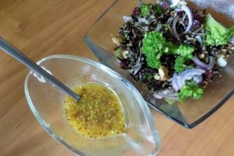 Салат з чорним рисом і брокколі інгредієнти 3
