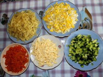 Листковий салат "Насолода" інгредієнти 4