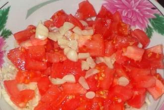 Капустяний салат з кукурудзою і сухариками інгредієнти 4