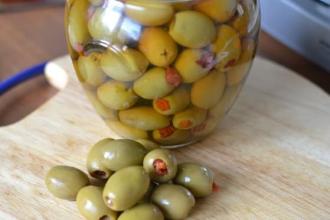 Рецепт з кукурудзою, оливками і перцем інгредієнти 4