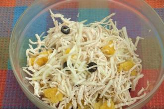 Рецепт з куркою, капустою і апельсинами інгредієнти 4