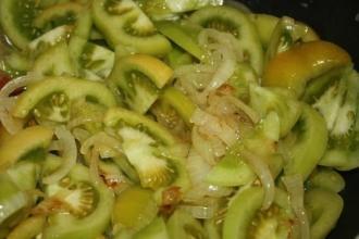 Пікантний салат із зелених помідорів інгредієнти 5