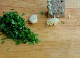 Простий салат з баклажанів інгредієнти 5