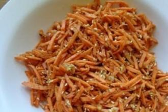 Пряний морквяний салат інгредієнти 5