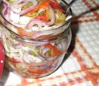 Цибулевий салат інгредієнти 5