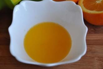 Теплий варіант з апельсиновим соусом інгредієнти 5