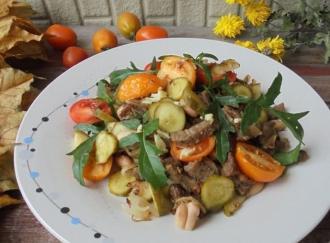 Салат з баранини з огірками інгредієнти 6