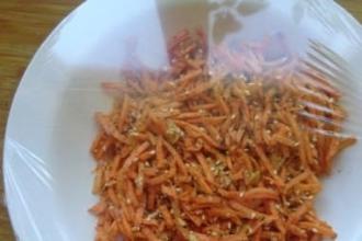 Пряний морквяний салат інгредієнти 6