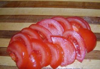 Рибний салат з яблуком і помідором інгредієнти 6