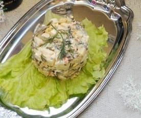 Японський салат Олів'є інгредієнти 7