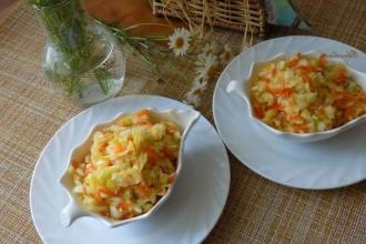 Капустяний салат з радянських часів інгредієнти 7