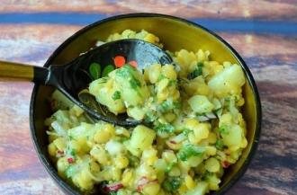 Салат картопляний з горохом інгредієнти 7