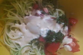 Легкий кабачковий салат інгредієнти 8
