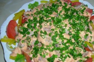 Салат з тунцем "Літній" інгредієнти 9