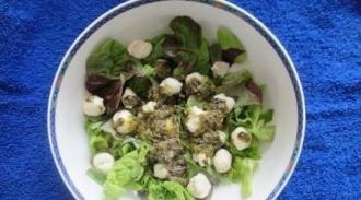 Венеціанський салат з моцарелою і салямі інгредієнти 9