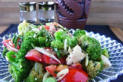 Святковий рецепт з брокколі і овочів інгредієнти 1